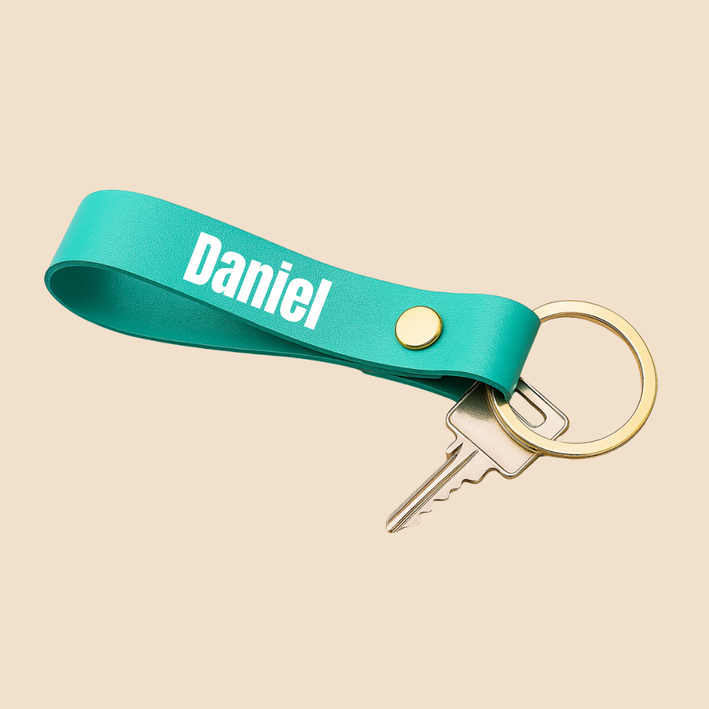Sleutelhanger mint met naam